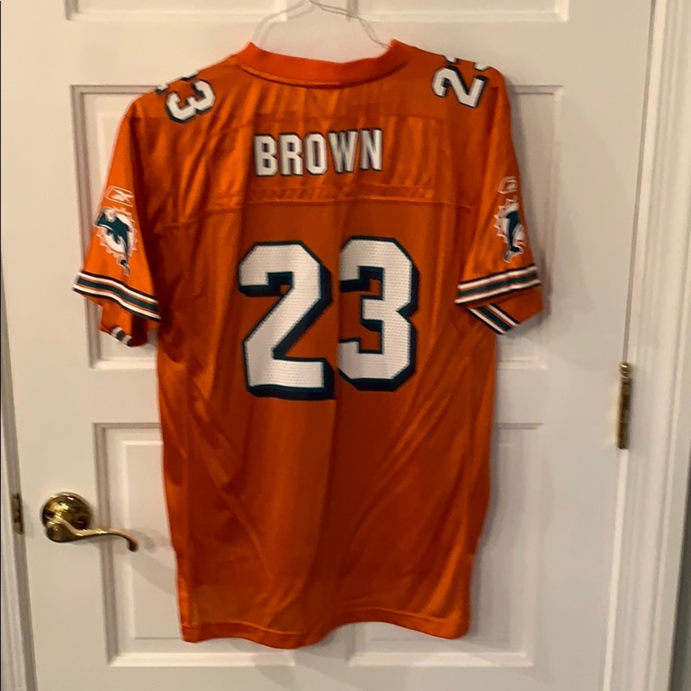 Reebok NFL Miami Dolphins Youth XL Jersey.